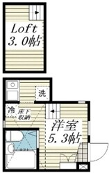 フルーレ高円寺の物件間取画像